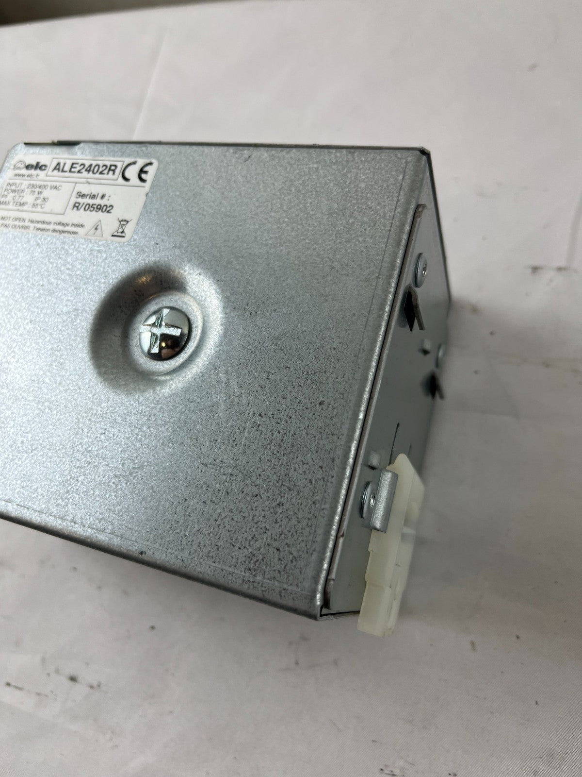 ELC ALE2402R DIN Rail Power Supply 24V DC 2.5A 230/400V AC Used Spare Unit