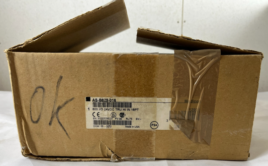 Modicon AS-B825-016 800 I/O 24VDC TRU HI IN 16PT Input Module New Open Box