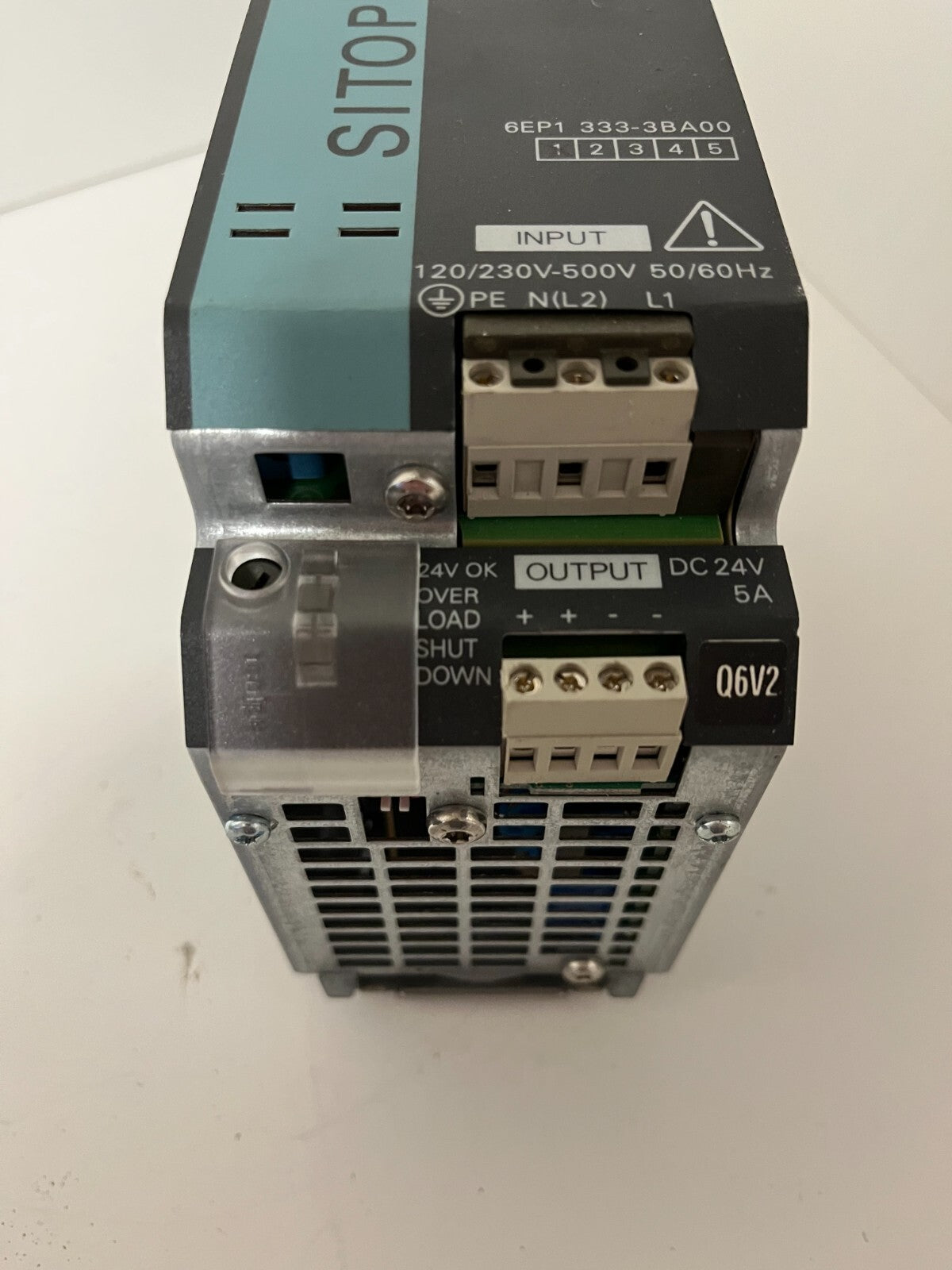 Siemens SITOP Modular 5A 1/2ph 24VDC Power Supply 6EP1333-3BA00