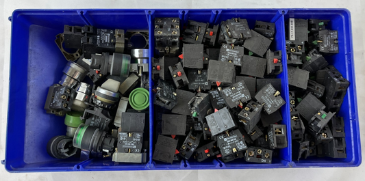 Telemecanique Harmony Contact Blocks Push Buttons Switches Lot Mixed Components