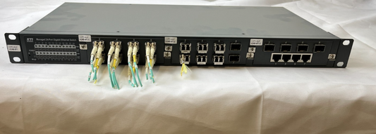 KTI KGS-2422-B-S Managed 24-Port Gigabit Switch w/ Fiber Modules Rackmount Spare