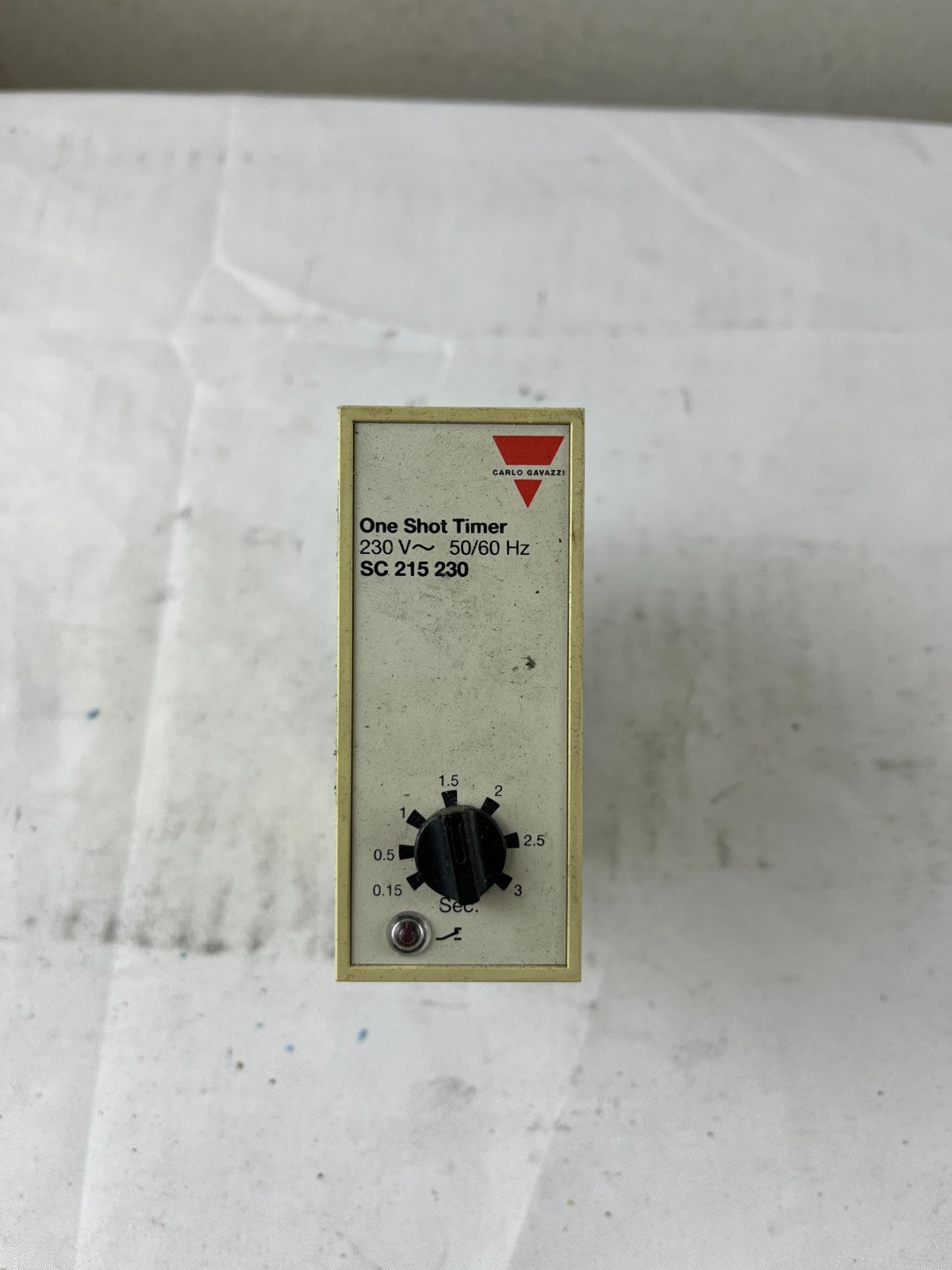 Carlo Gavazzi SC 215 230 One Shot Timer 230V 0.15–3s Used Denmark