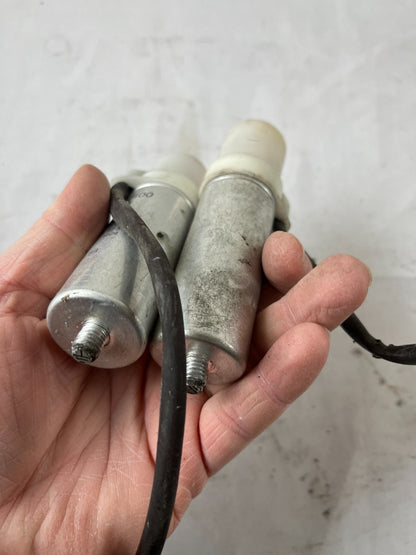 SEL MP 5/400 5µF 400V–450V Motor Run Capacitors Set of 2 Used Working Spares