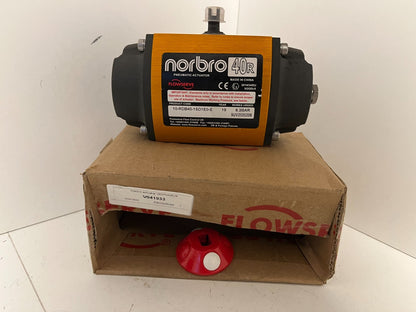 NEW Norbro 40R Pneumatic Actuator 10-RDB40-1SD1E0-E - Unused in Box