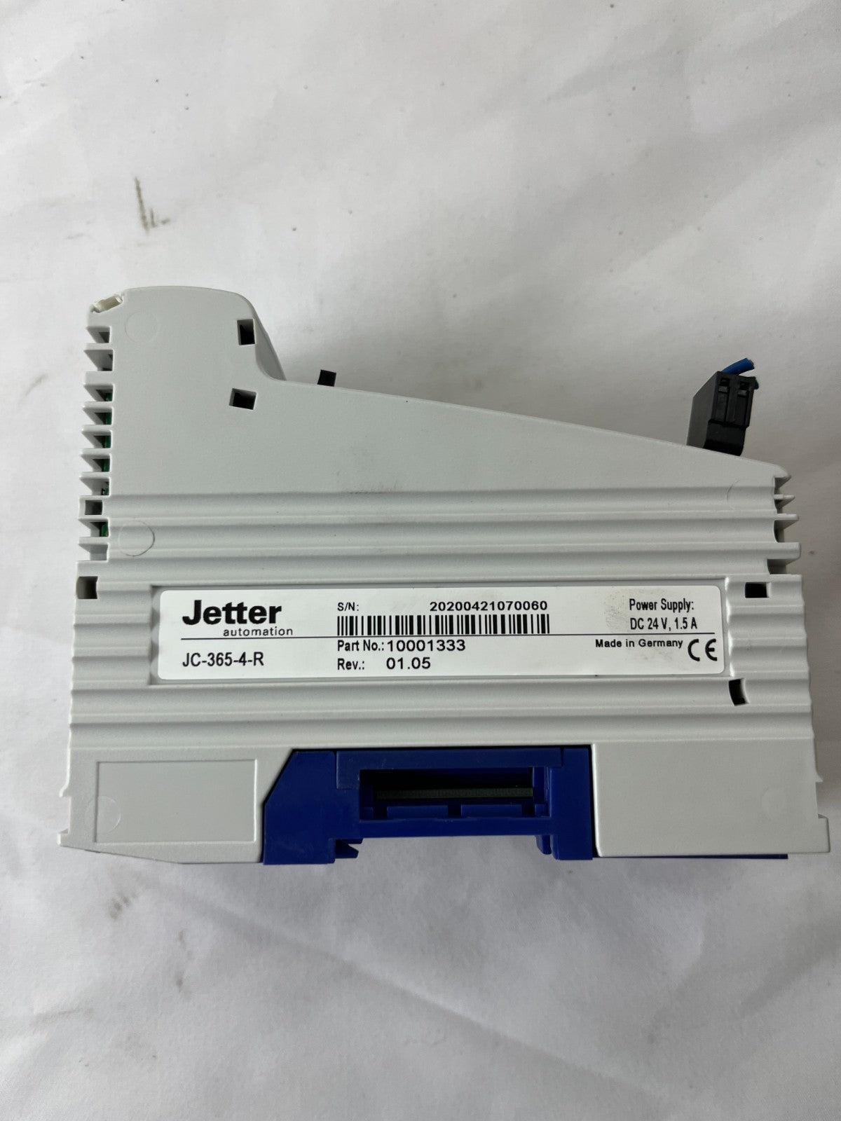 Jetter JC-365-4-R JetControl 365 PLC Controller 24VDC Ethernet Used Working