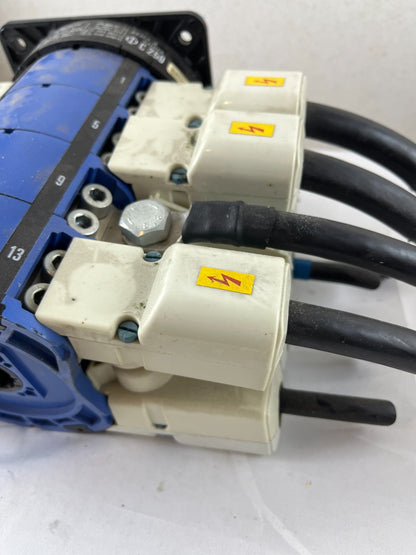 Kraus & Naimer C250 Rotary Cam Load Break Switch 240A 600VAC 3‑Phase Used