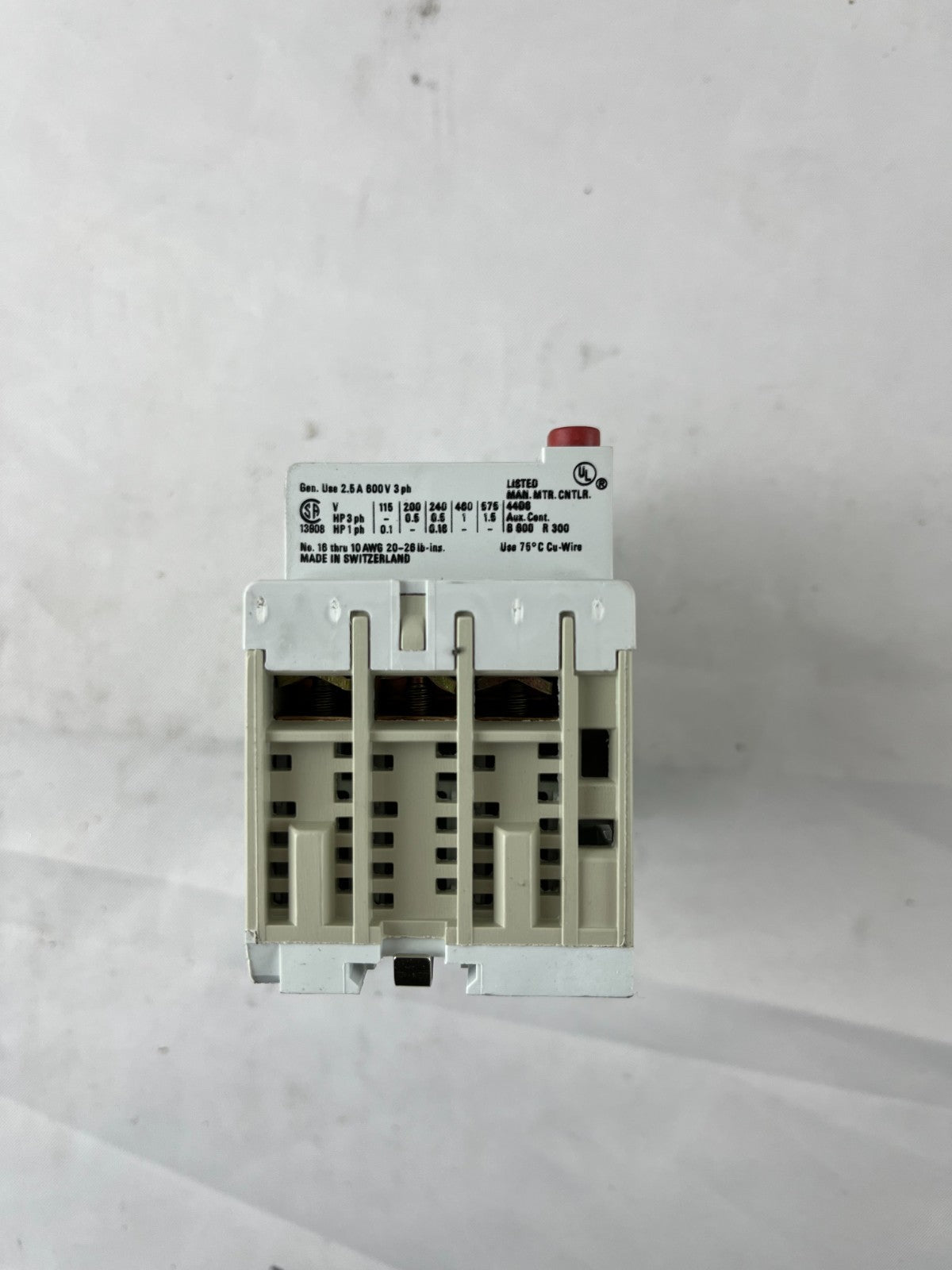 Allen‑Bradley 140-MN-0160 Manual Motor Starter 1.0–1.6A 3‑Pole Used Spare Part