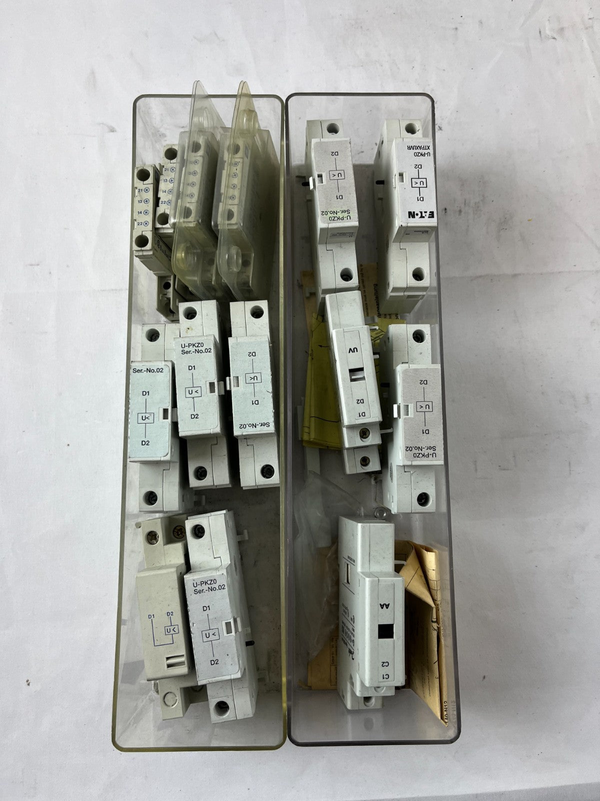 Mixed Industrial Relay Module Lot Moeller Schneider Eaton U-PKZ0 Used Spare Unit