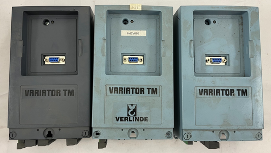 Bundle of 3 VERLINDE Variator TM Automation Modules, Crane Hoist Controller Used