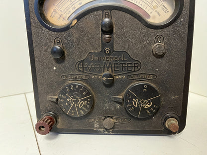 Vintage AVO Model 8 Universal Avometer Multimeter - Untested, As-Is