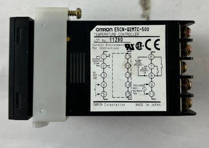 Omron E5CN-Q2HTC-500 Digital Temperature Controller 48x48mm 100-240VAC Heater