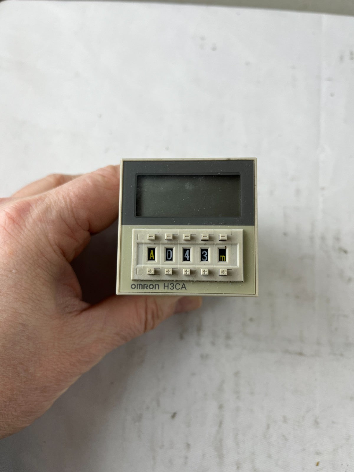 Omron H3CA-A Analog Timer 24-240VAC/DC 11-Pin Used Spare Unit