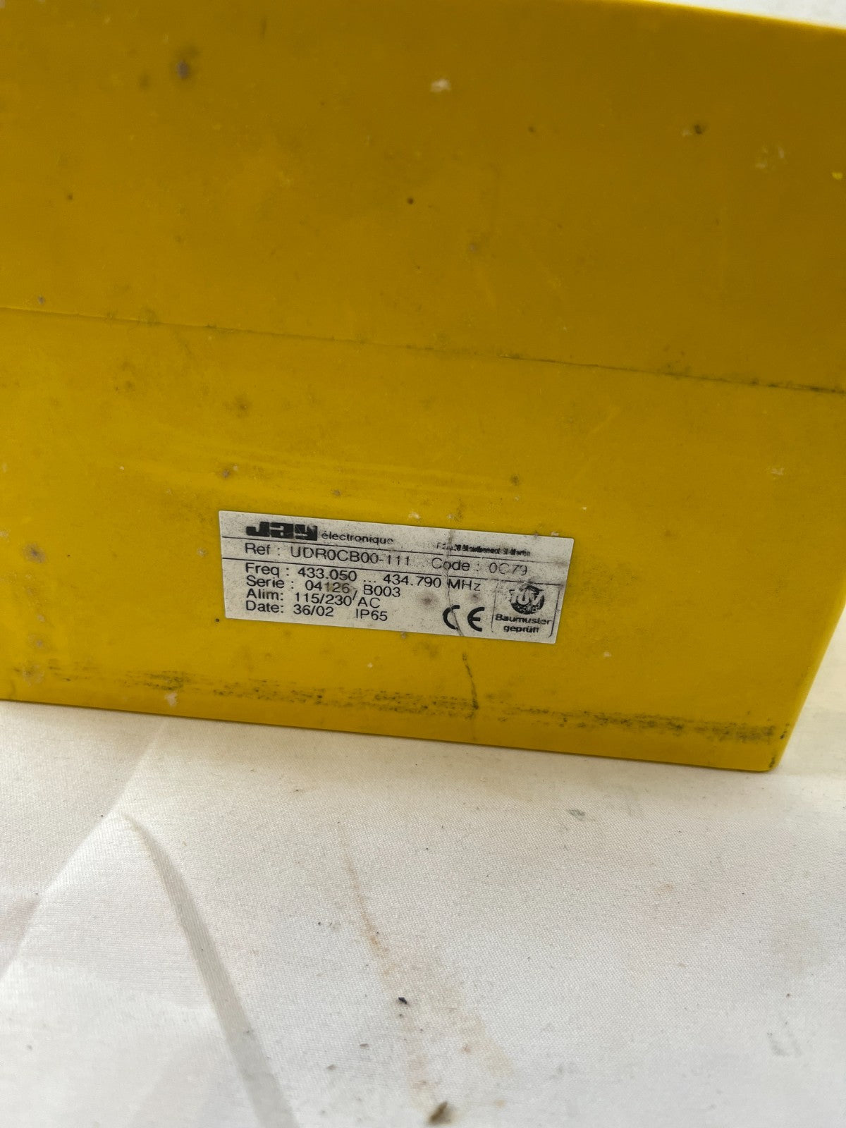 J2M UROCB00-111 Crane Radio Receiver 433MHz IP65 Werma Beacon Untested Spare