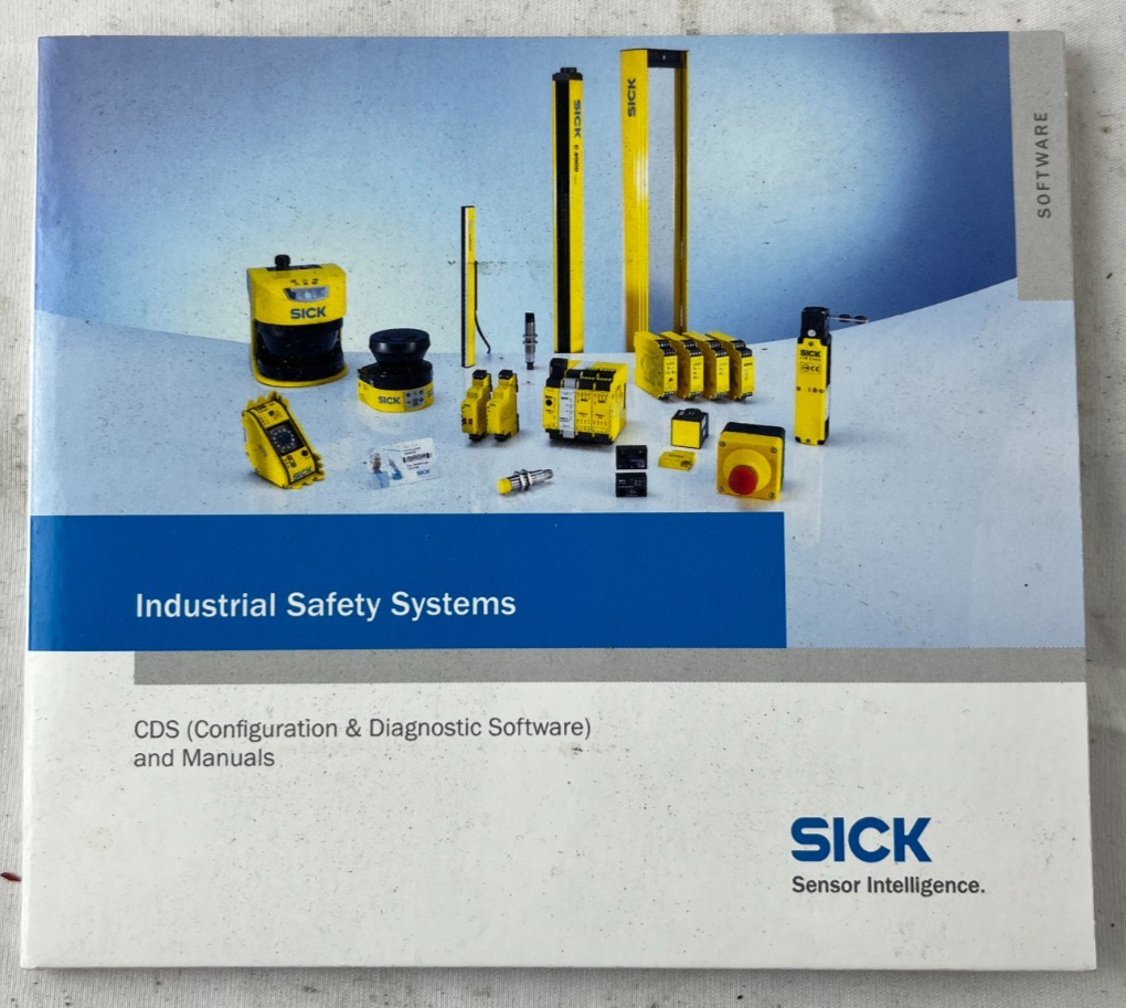 SICK CDS Software & Manuals DVD Industrial Safety Systems 2032314/1AEV Germany