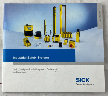 SICK CDS Software & Manuals DVD Industrial Safety Systems 2032314/1AEV Germany