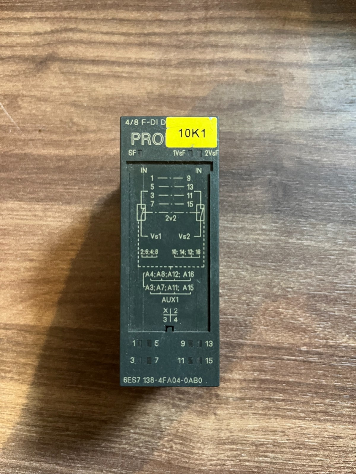 Siemens 6ES7138-4FA04-0AB0 S7 ET 200S Digital Input Module 4/8 F-DI PROFIsafe