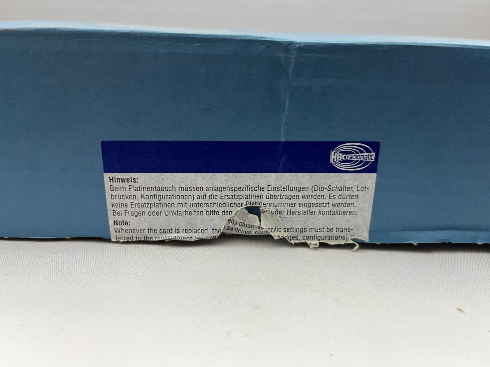 HBC Radiomatic OR736011 Relay PCB CORTRONIC HKM 50-TVS (2x) New Industrial Spare