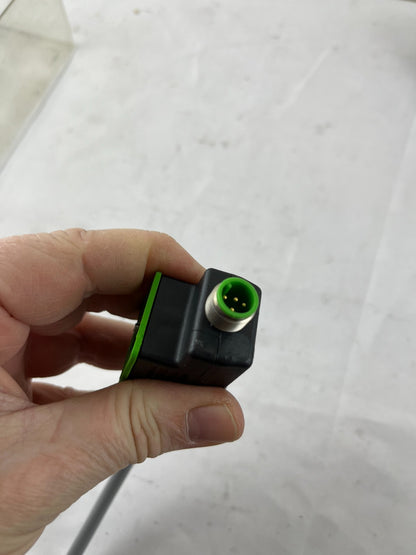 Murr Elektronik MSUD Double Valve Connector M12 Cable 24V AC/DC 4A LED Form A