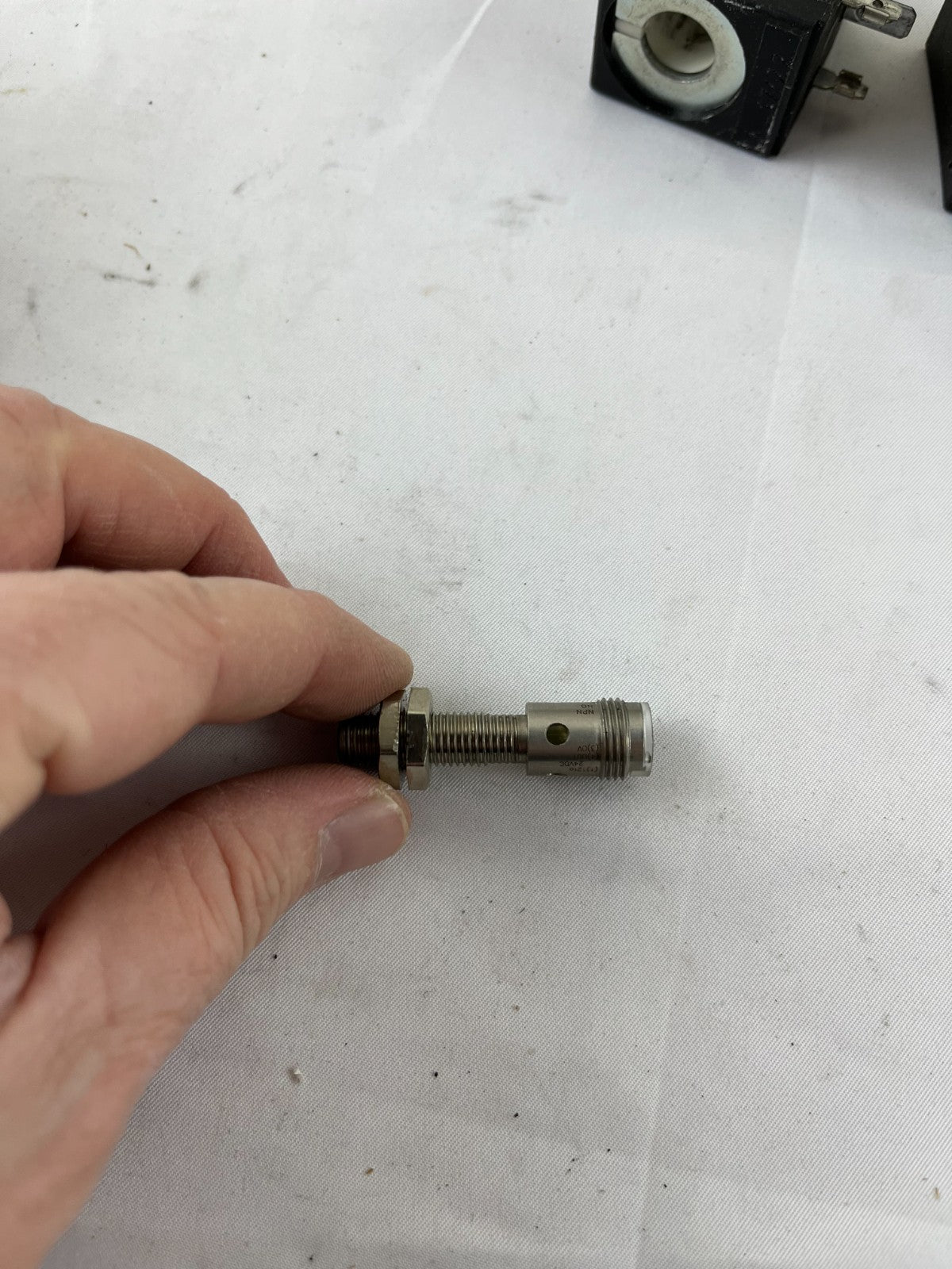 Omron 161714-18906M Industrial Pressure Switch Sensor M10x1.0 Stainless Steel