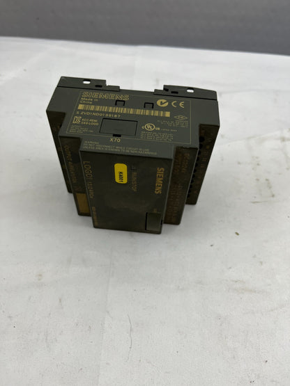 Siemens LOGO! 12/24RCo Logic Module 6ED1 052-2MD00-0BA6 | 8DI/4Relay DO | 12–24V