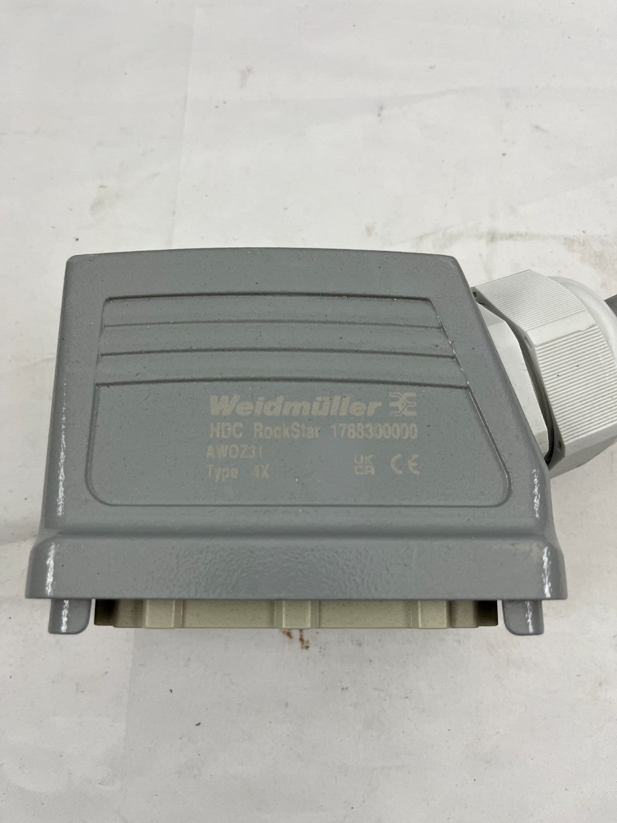 Weidmüller HDC RockStar 1788300000 Heavy Duty Connector, 2x 48-Pin, IP65 Used