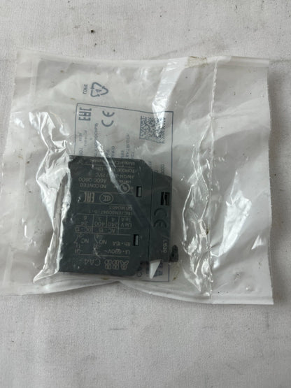 ABB CA4-10 Auxiliary Contact Block 1SBN010110R1010 1NO+1NC New Sealed Unit