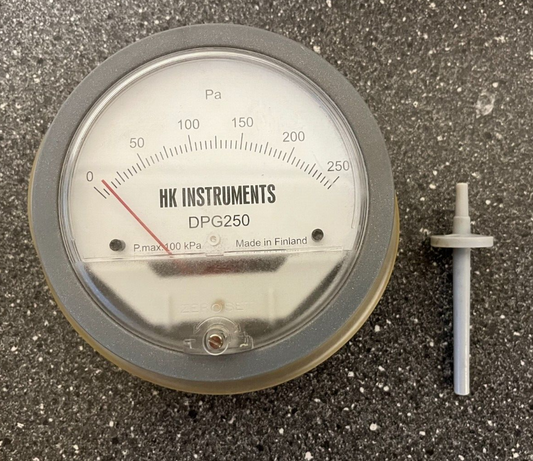 HK Instruments DPG250 Differential Pressure Gauge 0-250 Pa - New, Never Used