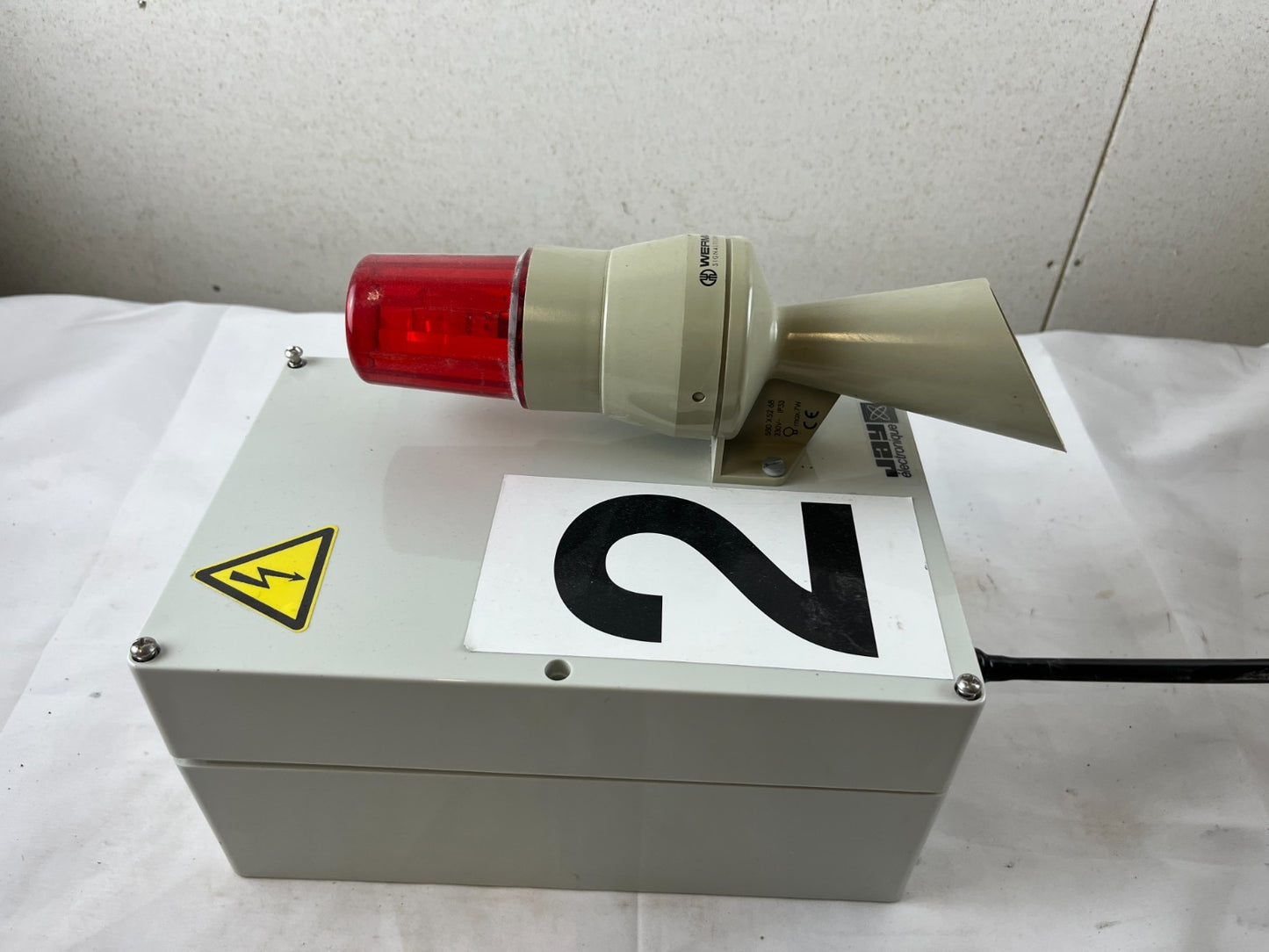 JAY Electronique UDR0CB00-111 Radio Receiver 433MHz IP65 Crane Control Untested