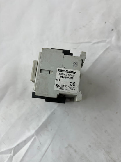 Allen-Bradley 100-KMCH Reversing Contactor Assembly 104-K09KJ02 Used Spare Unit