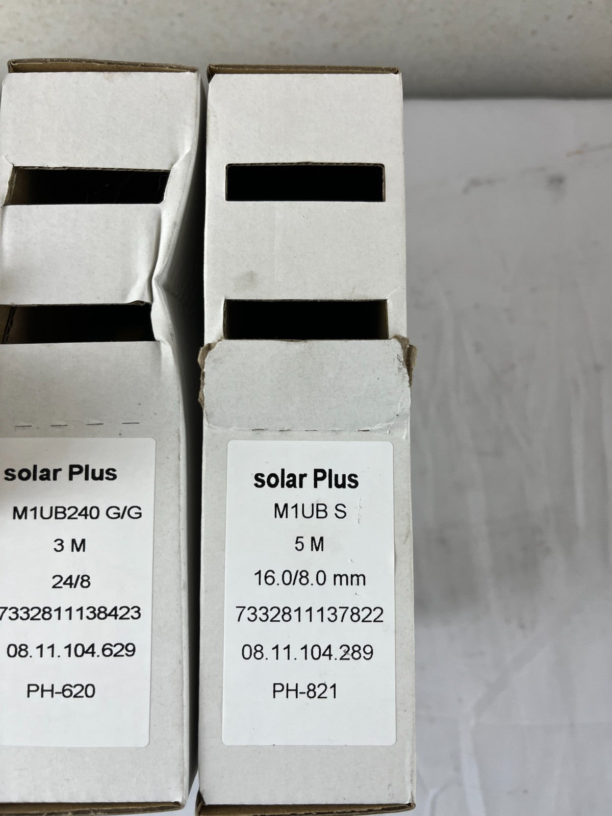 Solar Plus M1UB Shrink Tube Assortment Bundle Mixed Lengths Not Complete Set