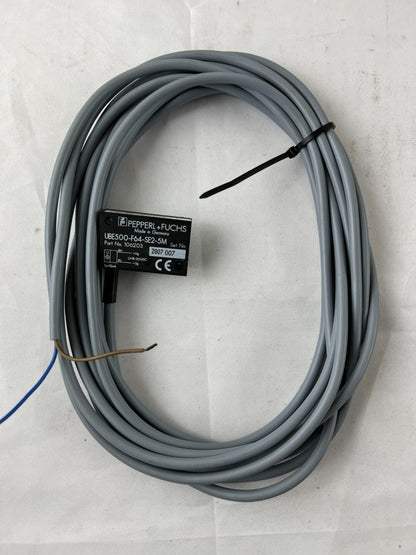 Pepperl+Fuchs UBE500-F64-SE2-5M NEW Ultrasonic Sensor 500mm 106203 Germany