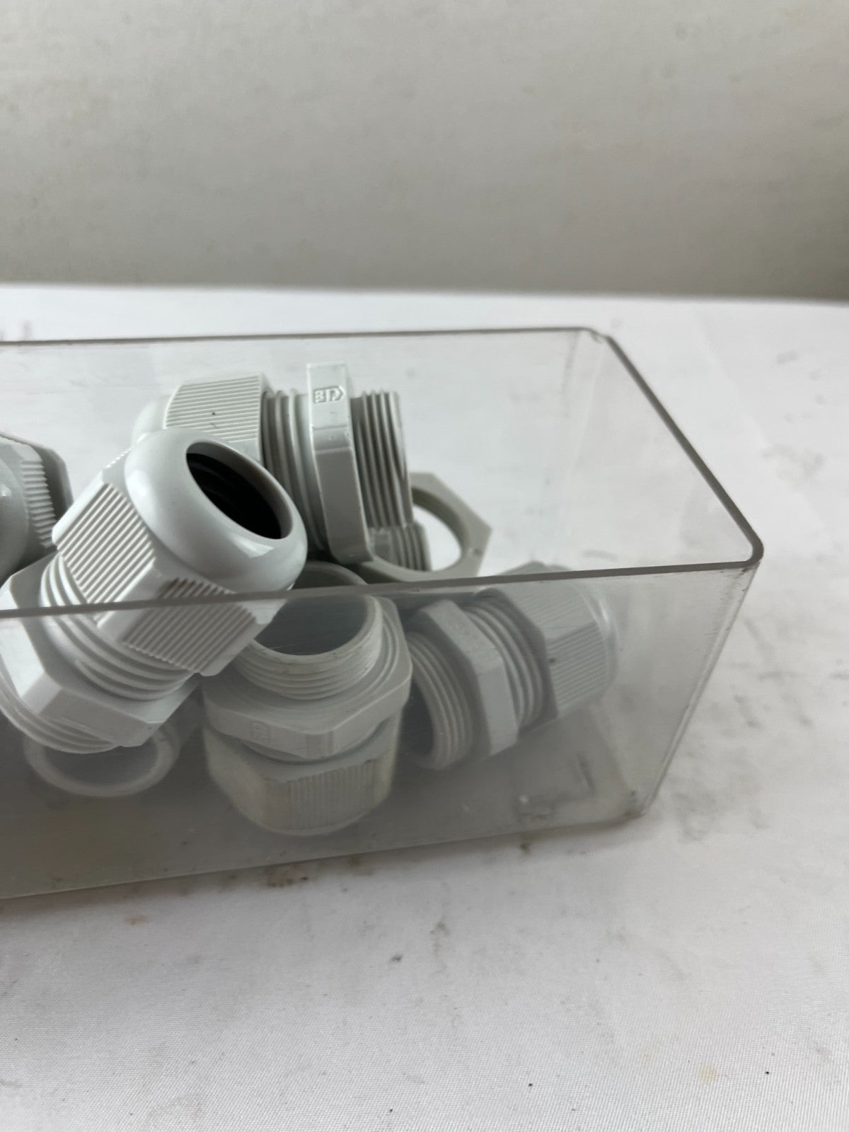 M25x1.5 Cable Gland Bundle Grey Plastic IP Rated Used Lot Spare Parts