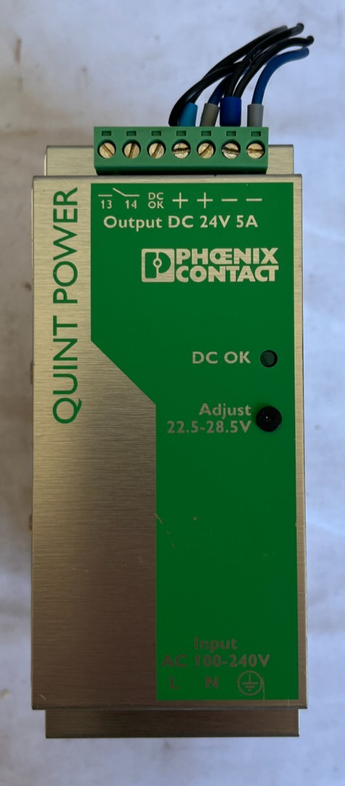 Phoenix Contact QUINT-PS-100-240AC/24DC/5 Power Supply 24V 5A Used Working Fine