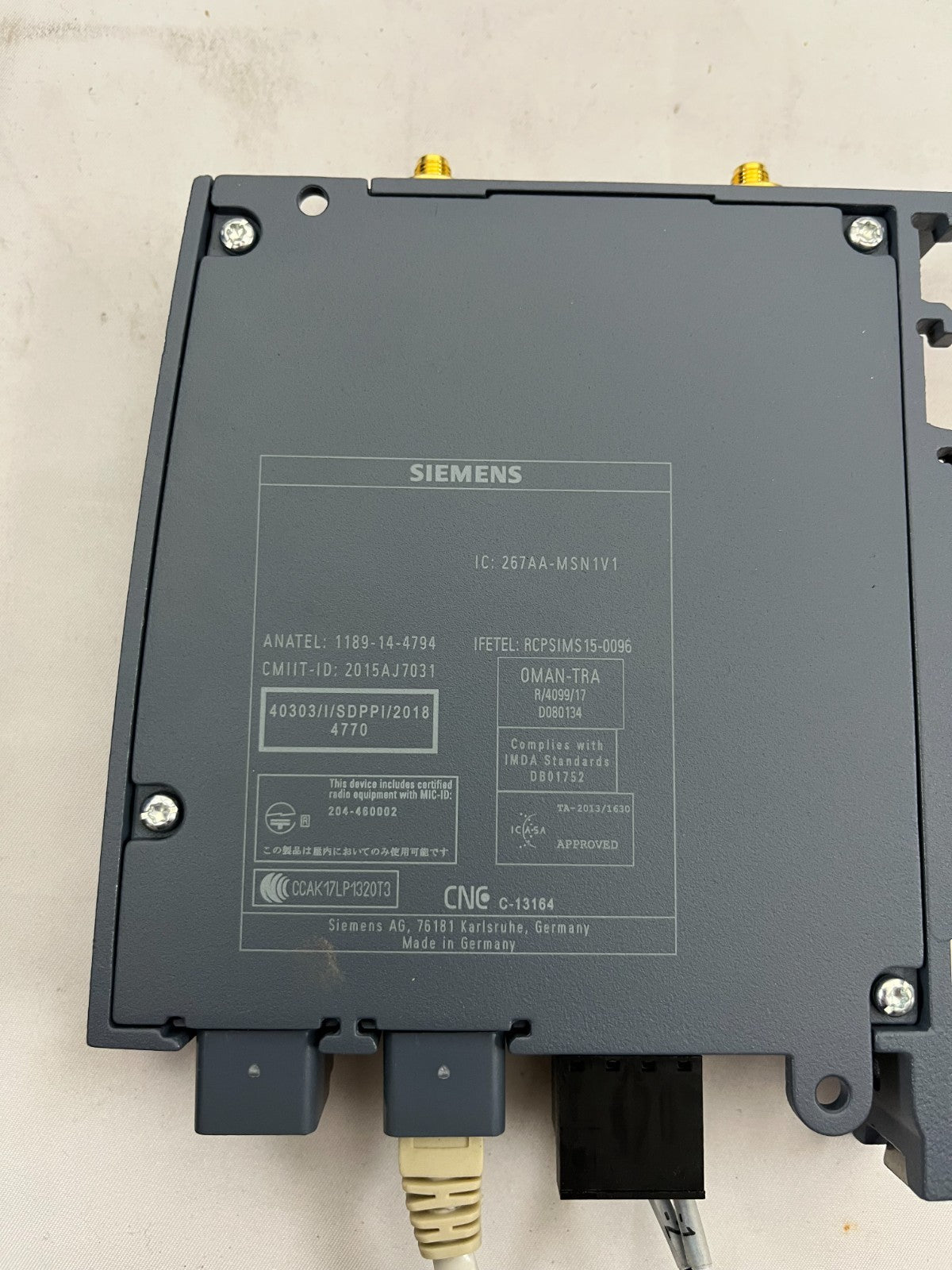 Siemens SCALANCE W734-1 IWLAN Client 6GK5734-1FX00-0AA0 Industrial Wireless RJ45
