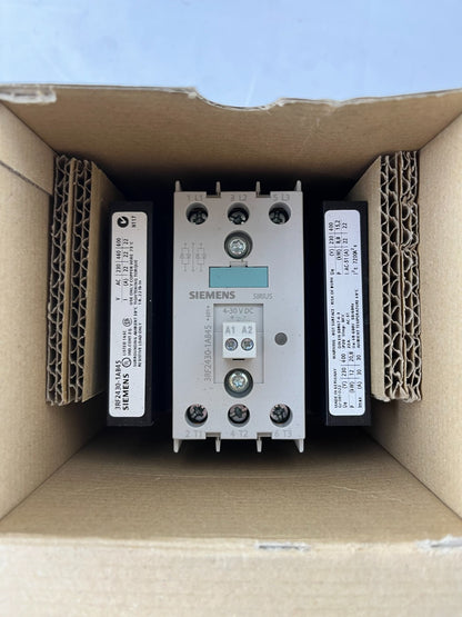 Siemens 3RF2430‑1AB45 Sirius 3‑Phase Solid State Contactor 30A 48–600Vac New