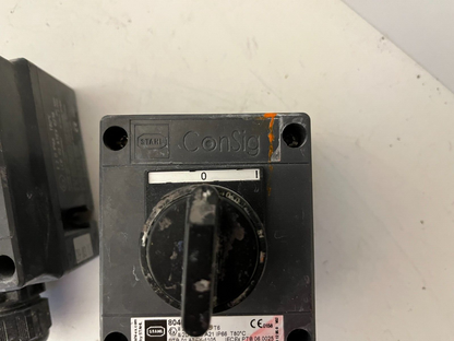 2x R. STAHL 8040/11 Explosion-Proof Rotary Switches - 500V AC - IP66 - Used