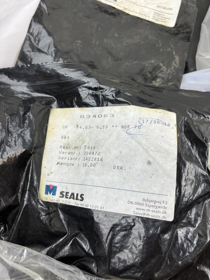 Industrial O-Ring Gasket Seal Lot NBR EPDM Pneumatic Hydraulic Mixed Sizes New