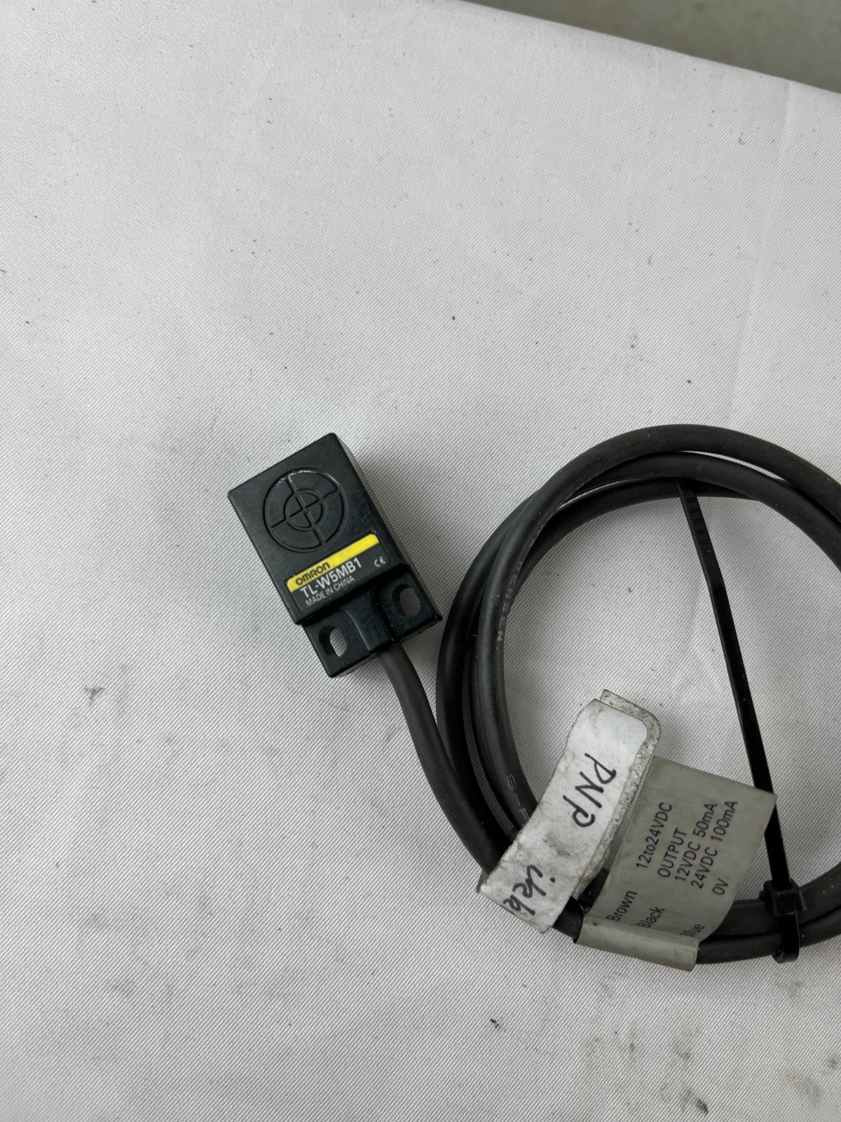 Omron TL-W5MB1 Inductive Proximity Sensor 12-24VDC Used Spare Unit