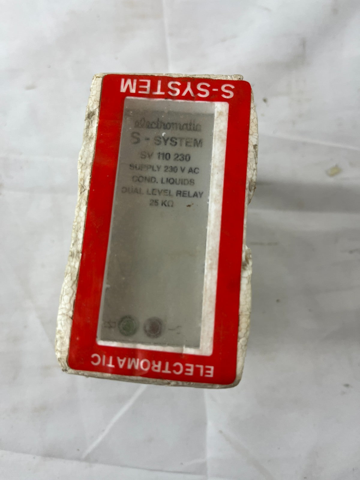 Electromatic SV 110 230 S-System Dual Level Relay 230VAC 25kΩ New in Box Spare