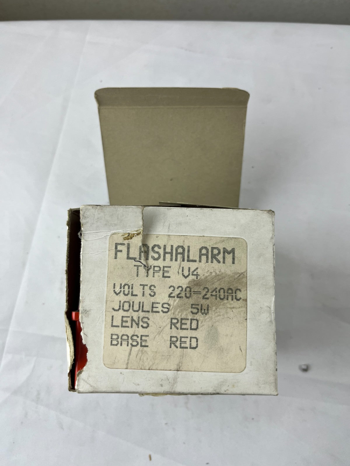 Clifford & Snell Flashalarm V4 Red Beacon 220–240 VAC 5 J 5 W Xenon Warning