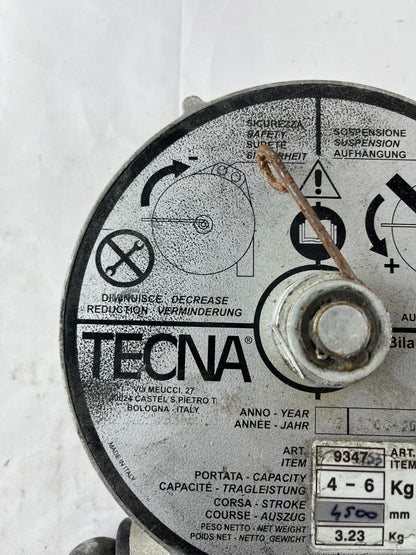 Tecna 9347S Tool Balancer 4–6 kg 4500 mm Spring Retractor Used Spare Unit