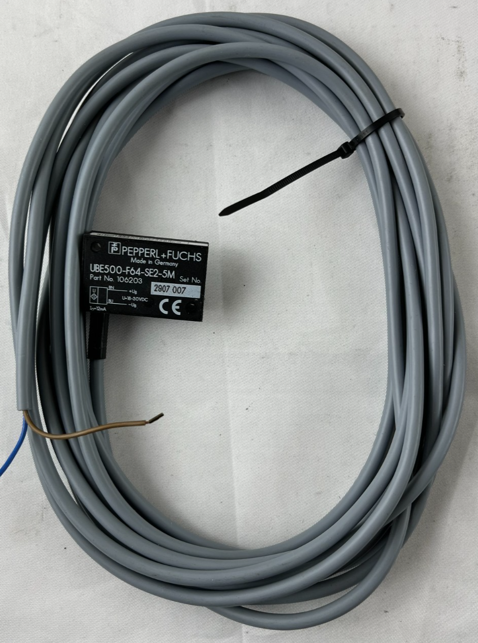 Pepperl+Fuchs UBE500-F64-SE2-5M NEW Ultrasonic Sensor 500mm 106203 Germany