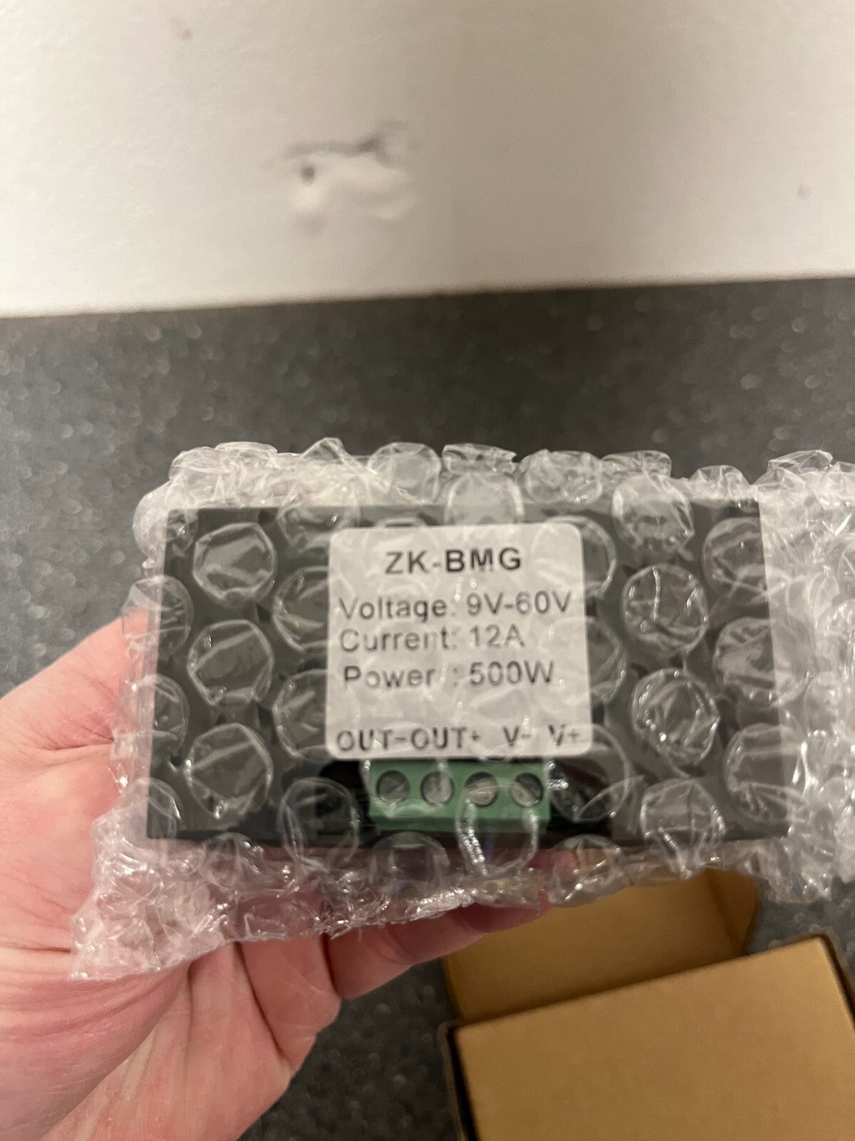 ZK-BMG Motor Governors Bundle – 1 New in Box & 1 Used, 60V/12A, 500W Adjustable
