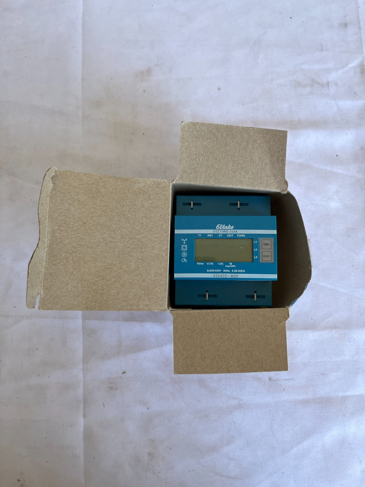 Eltako DSZ15WD-3x5A MID 3-Phase Energy Meter 3x230/400V New Spare Unit