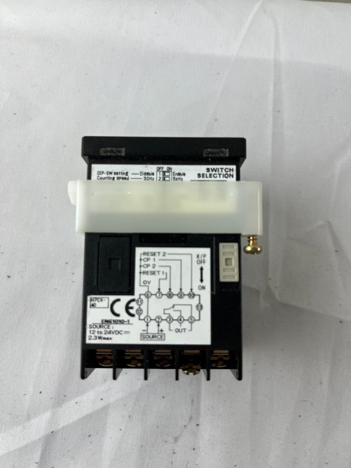 Omron H7CX-AD Counter NEW 6-Digit LCD 12-24VDC DIN 48x48mm Japan Made