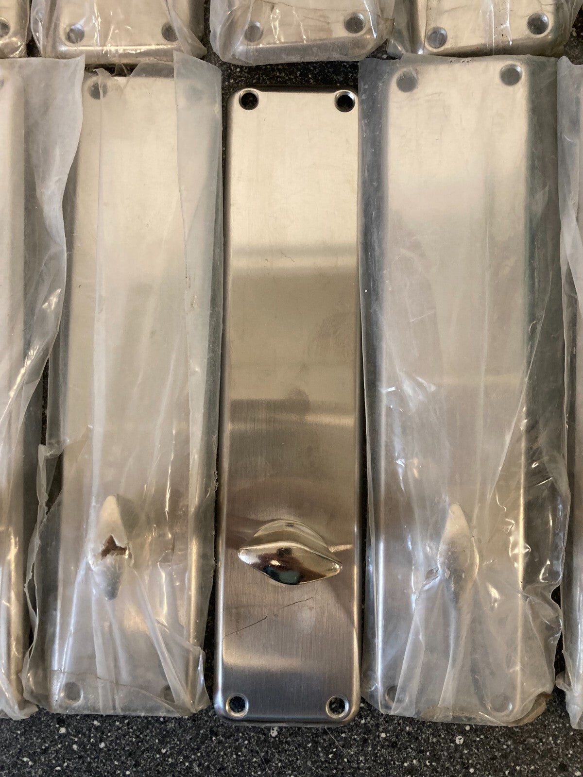 Bundle of 15x Assa Abloy Spacer Long Plates w. Lever Handles 230x50x5mm