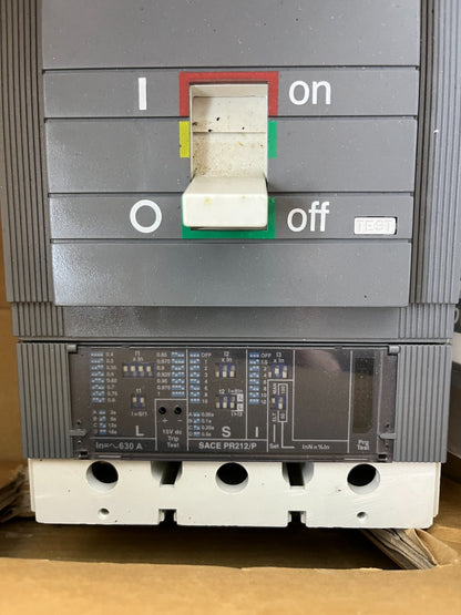 ABB SACE S5 Circuit Breaker PR212/P 630A 3 Pole MCCB New In Box Spare Unit