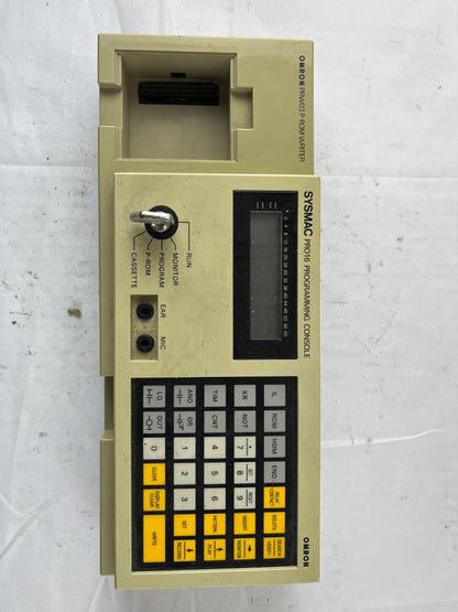 Omron SYSMAC PRO16 Programming Console + 3G2A3‑PRW03 P‑ROM Writer Used