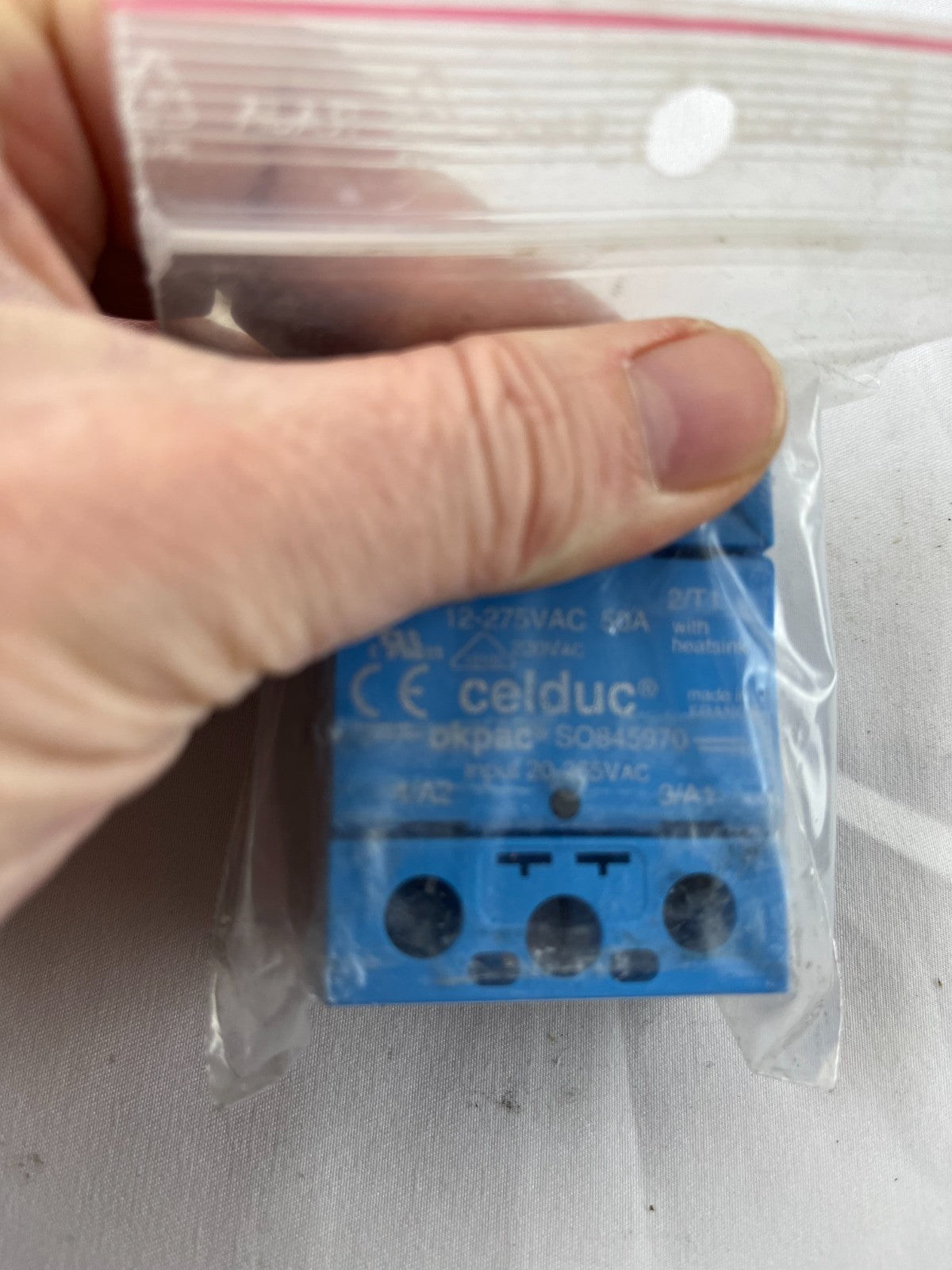 Celduc SO840070 Solid State Relay SSR 60A 275VAC okpac France NEW