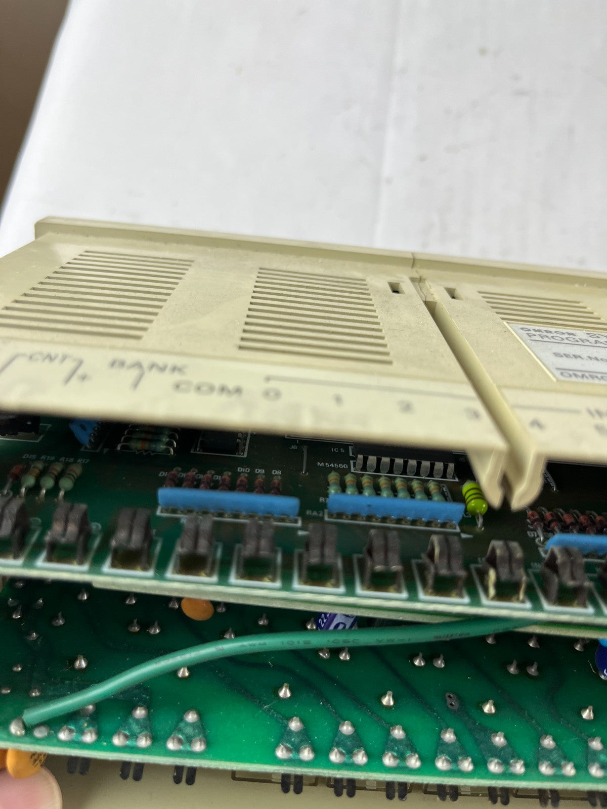 Omron SYSMAC S6 3G2S6‑CPU15 Programmable Controller 12–24 VDC In 8 Relay Out